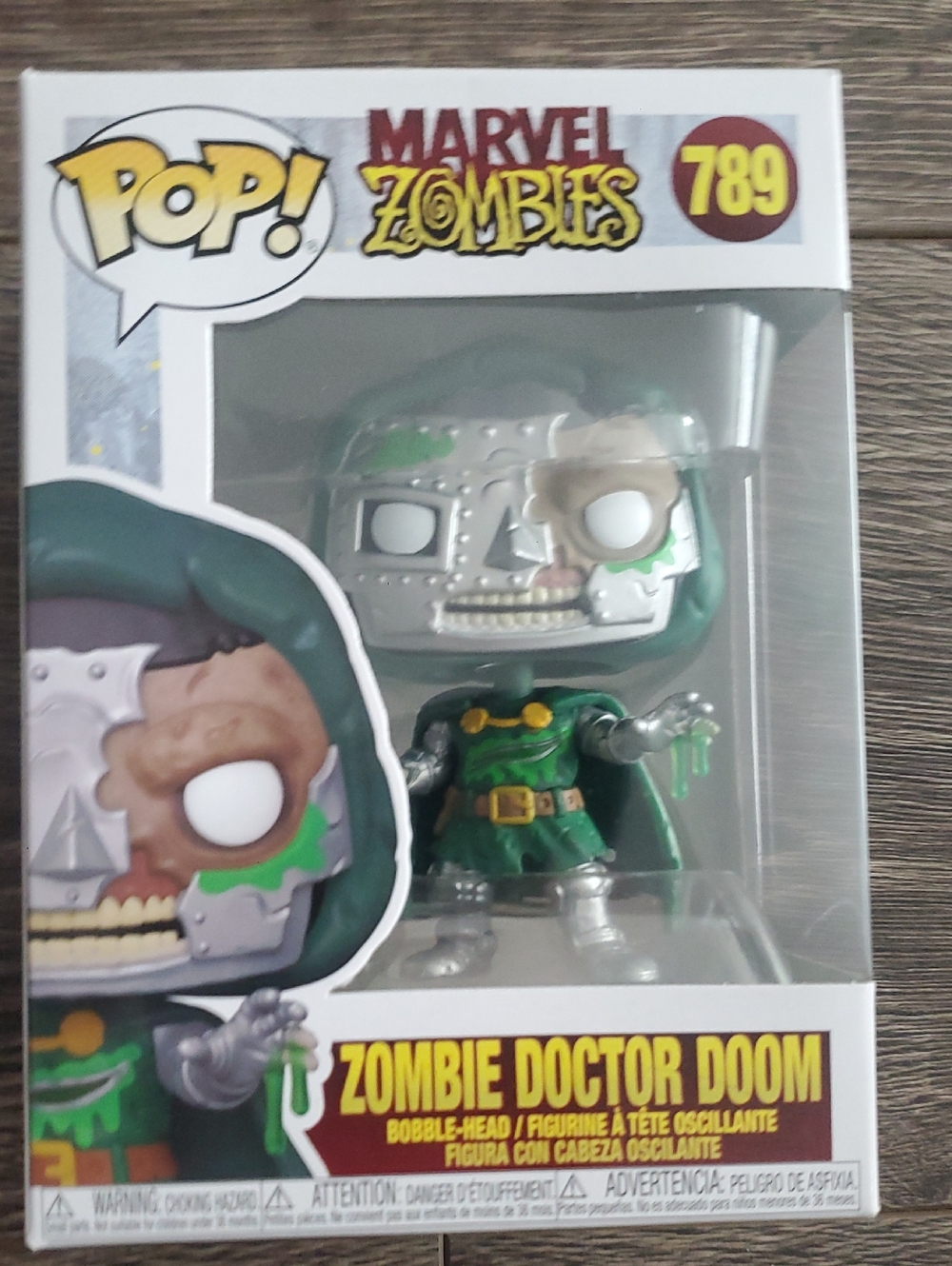 MARVEL ZOMBIES Zombie Doctor Doom #789 Funko Pop